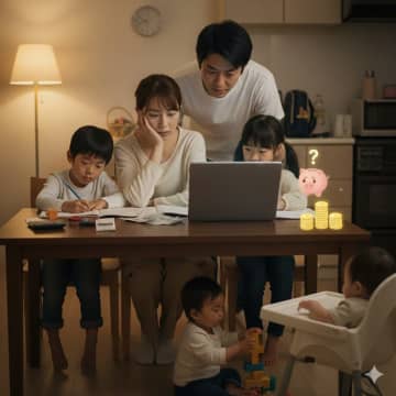 「うちも対象？」不安の声も...子育て世帯2万円給付　 子ども3人家庭は「6万円全額」受け取れるのか