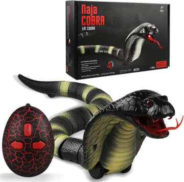 【Amazonセール】リアルな動きと形状が楽しめるコブラのRCトイがお買い得