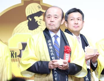 【阪神】殿堂入り・掛布雅之氏を〝盟友〟岡田彰布顧問が祝福「俺も神宮球場に見に行っとったもん」
