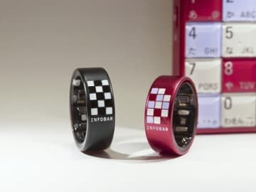 INFOBARスマートリング、支援額が目標の2000%を突破