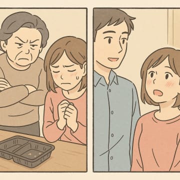 「手作り弁当じゃないと愛情不足よ」と嫌味な義母。だが、夫のある一言に、義母が黙り込んだ話【短編小説】