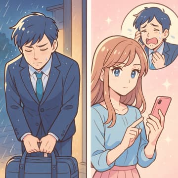 「浮気したんだ、ごめん」と家を出た夫。だが、浮気相手のある事実を知り、夫が孤独になったワケ【短編小説】