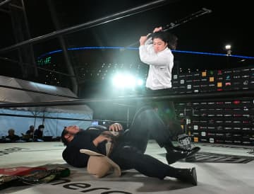 【ノア】稲村愛輝 vs OZAWAに遺恨発生！　1・1武道館は「まだまだ大きなカードある」