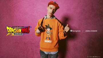ドラゴンボールDAIMA×Champion♡JS限定スウェット＆フーディ発売