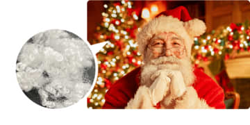 【アカチャンホンポ】今年もサンタさんがやってきた？？大好評「サンタの毛配（けはい）」スタート