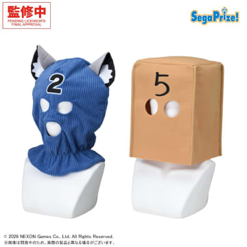 「ブルーアーカイブ」よりシロコたちが覆面水着団に扮する際のコスチュームがプライズで登場決定！ 2026年春展開予定