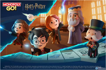 「MONOPOLY GO！」×「ハリー・ポッター」コラボ開催決定！魔法界を巡る新マップ＆ミニゲーム登場