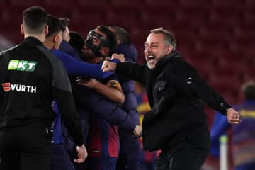 バルサ指揮官「今日のパフォーマンスは別次元」…“絶好調”のアトレティコ撃破で首位の貫禄