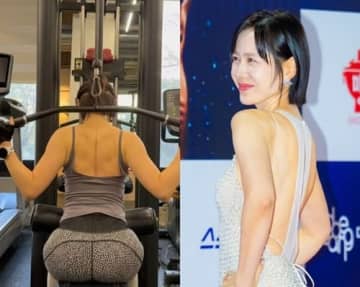 『愛の不時着』女優ソン・イェジン、美しさの秘訣は運動！背中の筋肉を鍛える姿を公開【PHOTO】