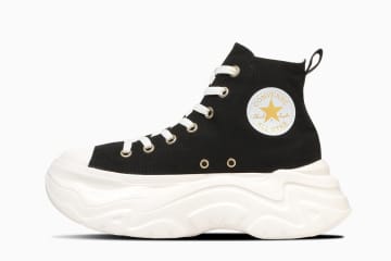コンバース「オールスター」厚底スニーカー、2000年代ランニングシューズ着想のソールで