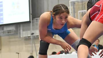 ＜レスリング＞「ロサンゼルスで金メダルを奪還するために、自分らしいレスリングで優勝する」…須﨑優衣（キッツ）が決意表明