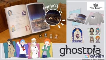 「ghostpia シーズンワン」とのコラボアイテムがSuperGroupiesより登場！幻想的な世界観が表現されたLEDアートボードなど4アイテムを展開
