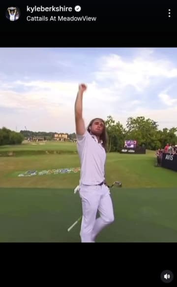 世界ドラコン王者が放った398ヤードの渾身ショット！ 最後の1球で叩き出した伝説のスイングを動画で公開