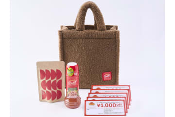 カプリチョーザ、食事券5000円分入って4000円の「カプリの福袋」を発売。ボアバッグ/ドレッシング付き