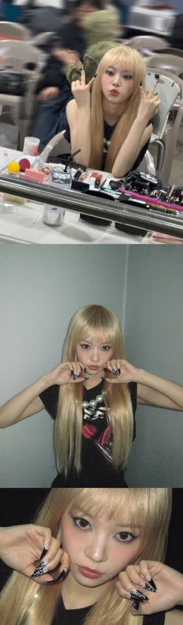 “日本人メンバー”ILLIT・モカ、金髪ギャル化!? 別人級ビジュアルに反響「可愛すぎる」「漫画から出てきた」【PHOTO】