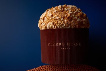 ピエール・エルメ・パリからクリスマス伝統菓子「パネットーネ」初登場、オレンジやレーズン入りふんわり食感