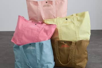 エルエルビーン”初春の花”トートバッグ - スイートピー着想ピンクなど、サロン アダム エ ロペ限定