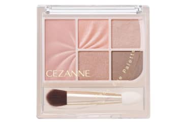 セザンヌ2026年春コスメ、目元＆頬OK「フェイスアイパレット」に新色ノーブルベージュ