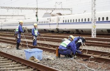 大規模災害想定し総合訓練、静岡　JR東海、警察消防と連携