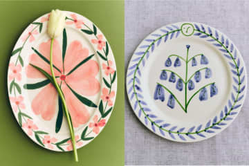 HAY(ヘイ)“まるで絵画”なテーブルウェア、草花描いたプレート＆シュールな顔柄カップなど
