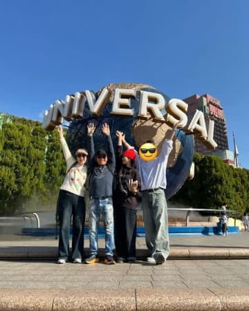 パク・ミソン、家族旅行でUSJを満喫…乳がん闘病中も前向きに「たくさん笑って食べて歩いた」