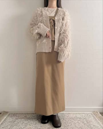 冬デートなに着る？→【しまむら】へ！ もけもけ可愛い♡「着映えカーデ」