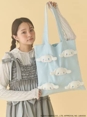シナモロールやポムポムプリンの“もこもこ”ぬいが激カワ！サンリオキャラクターズ×merry jennyのコラボトート登場♪