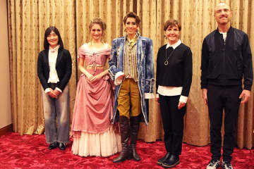 宝塚花組の永久輝せあ、ゲーテは「星空美咲がいなければ、できなかった」