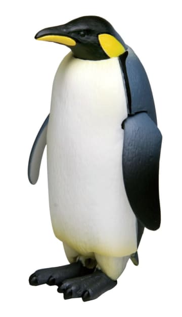 可動ガチャ”あそべる生物フィギュアシリーズ”より「コウテイペンギン」12月中旬発売氷上を腹這いで滑る“トボガン”ポーズも可能