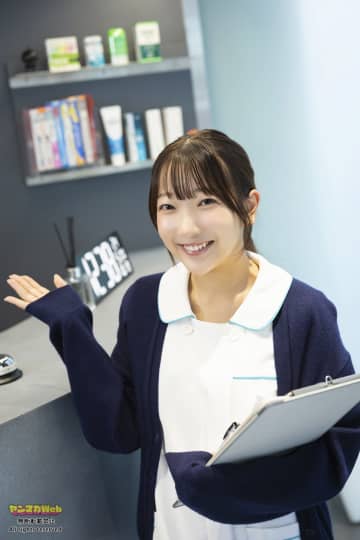 【グラビア】森くるみさんが歯科衛生士姿に! ヤンマガWebのグラビア公開