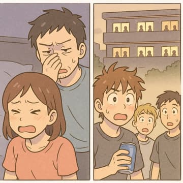 「朝まで飲むぞ！」と公園で酒盛りする若者たち。だが、近隣住民のある行動で静まり返ったワケ【短編小説】