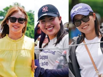 女子プロ3人が全米プロを観戦！男子のプレーを見て何を思う？