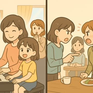 「娘にピアノを教えて」とタダ働きを強要するママ友。だが、私がある正論を突きつけると…【短編小説】