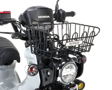 クロスカブにぴったりのレトロバスケット登場　低背タイプで使いやすさ向上