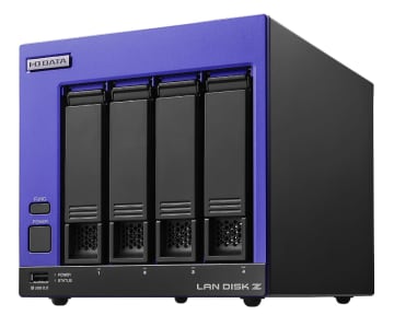 アイ・オー、法人向けNAS「LAN DISK」の「HDL-Z25SI3B」シリーズに大容量モデルを追加