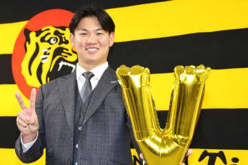 【阪神】及川雅貴　３０００万から３倍超で一気に大台到達「プロ野球を味わいました…」