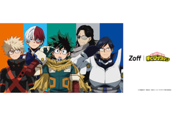 「Zoff」×人気TVアニメ「僕のヒーローアカデミア」初コラボ！アイウェアコレクションを発表
