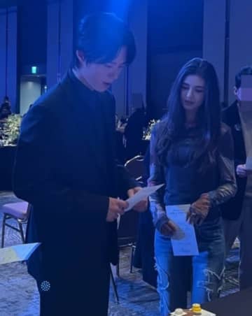 「NewJeans」DANIELLE（ダニエル）、パク・ボゴム＆ショーンとチャリティーディナーに同行