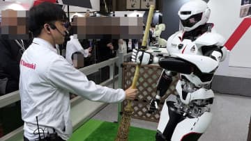 川崎重工、重量物を動かしたり道具を使ったりできるヒューマノイド「Kaleido」9代目