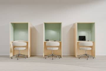 静かな集中空間をすぐに！防音ワークスペース『BOXデスク』再販開始