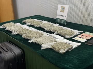 タイからフィリピン経由でマカオへ大麻密輸…マレーシア人の運び屋の男逮捕、最終目的地は香港