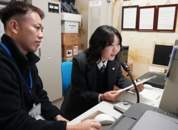 「不審な電話に気をつけて」　銚子の高校生、防災行政無線で放送担当　電話de詐欺への注意呼びかけ