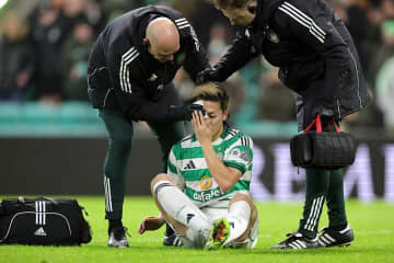 サッカー日本代表が試合後、まさかの事態「大丈夫か…」　殊勲G後の右目に衝撃「ボクサーみたい」