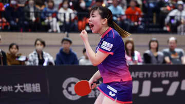 野村萌が単複2勝で九州カリーナが今季初勝利　トップ名古屋は2連勝【卓球・Tリーグ2025-2026女子】