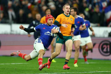 【ラグビー】フランスの〝フェノメノン〟に要警戒　ルイ・ビエル＝ビアレはＷ杯トライ王候補