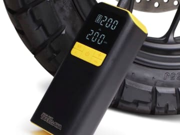 武川から「電動エアポンプ」新登場　5種バルブ対応＆自動空気圧調整