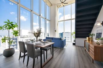 ワールドシティタワーズキャピタルタワー 40階・41階｜「天王洲アイル」駅徒歩5分、「品川」駅徒歩圏。ベイフロントの開放感、都市機能も享受する。専有面積120㎡超。ルーフバルコニー付きのペントハウスプレミアム住戸