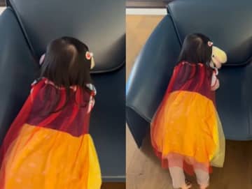 “イ・ビョンホンの美人奥様”イ・ミンジョン、娘の白雪姫ドレス姿にメロメロ？愛らしい近況を公開