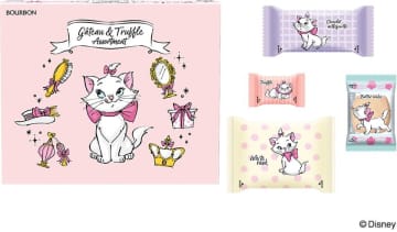 ブルボン、“おしゃれキャット”のマリーがかわいい4種の洋菓子アソート「ディズニー／ガトー＆トリュフアソート」を12月9日(火)に新発売！　～ バレンタイン商品の2品と同時発売 ～