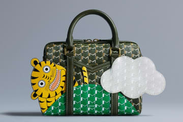 モワナ“フクロウや虎”イラストのミニボストンバッグ＆ホーボー、永井一正とコラボ